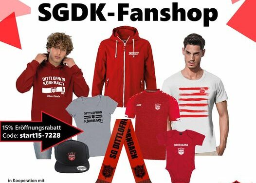 SGDK-Fanshop eröffnet