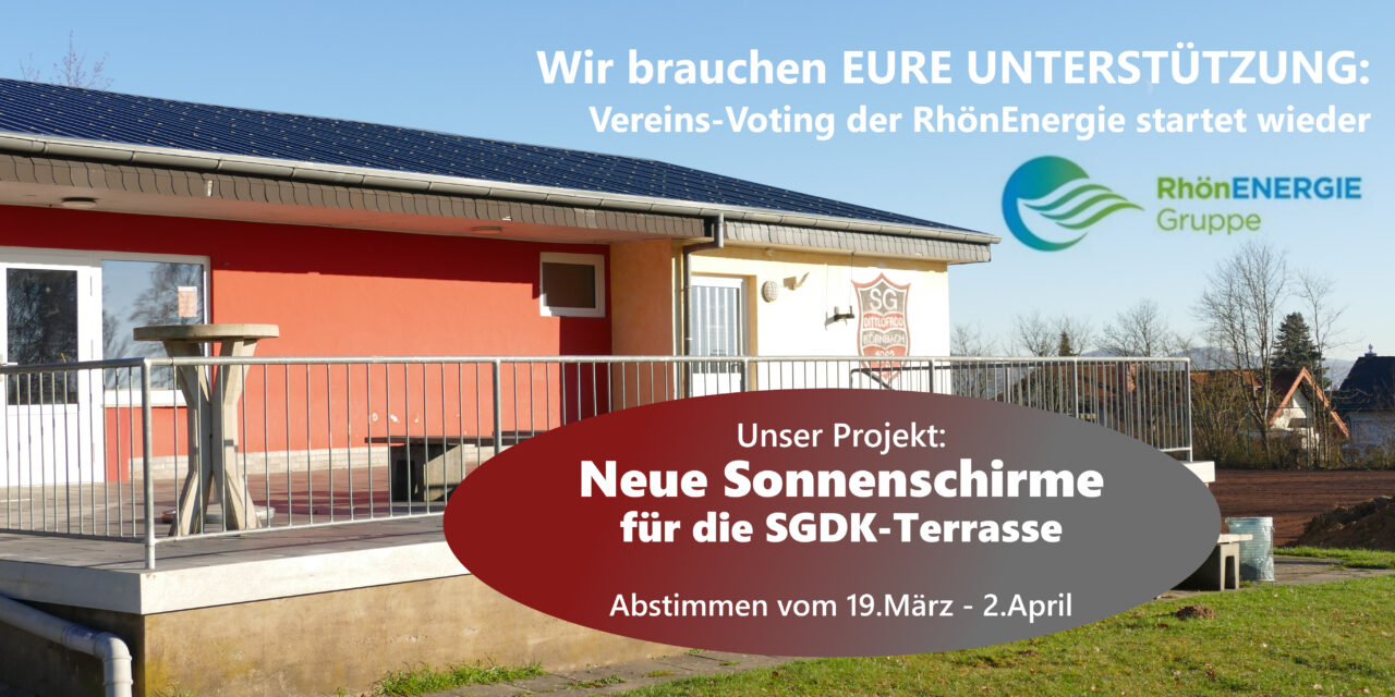 Jetzt gilt es wieder: Das RhönEnergie-Vereinsvoting startet!